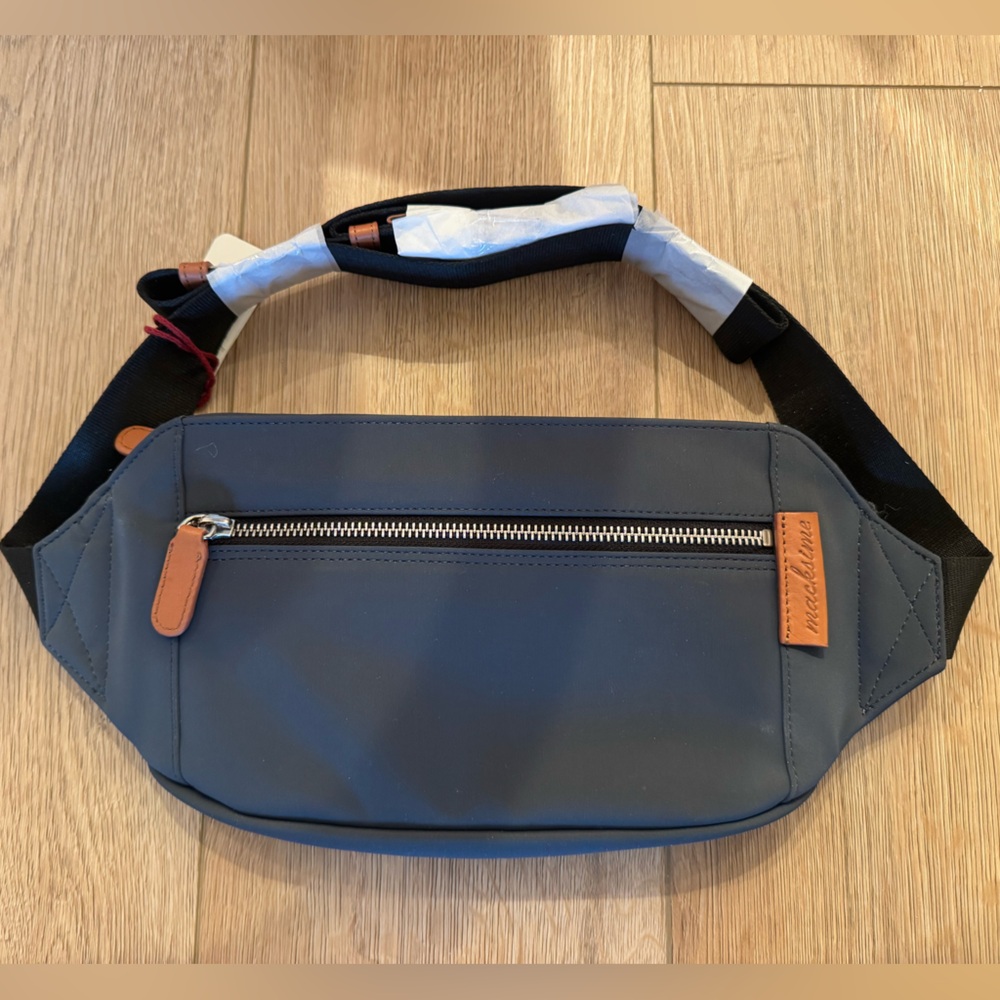 Gray Crossbody Bag